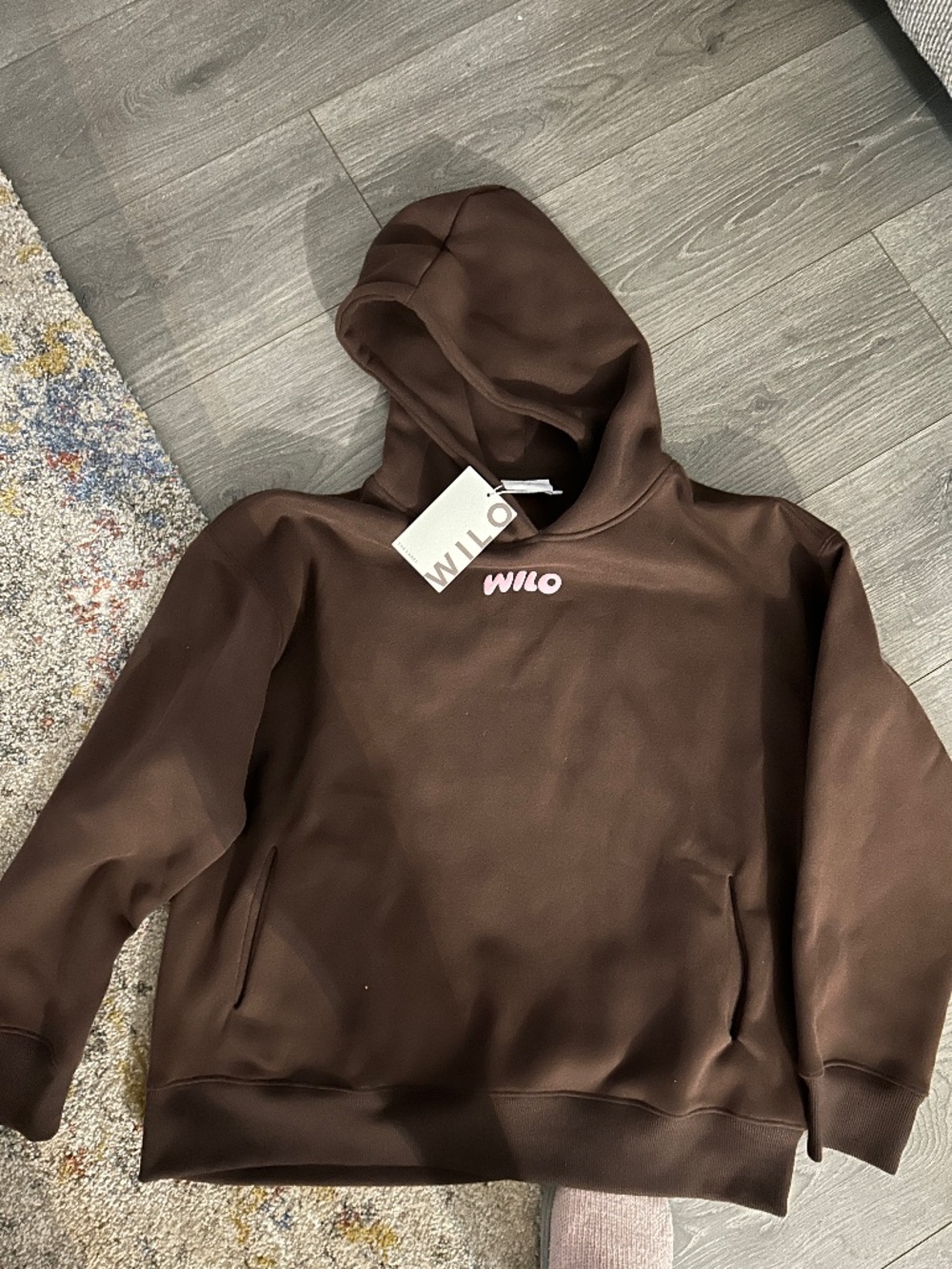 WILO brown hoodie
